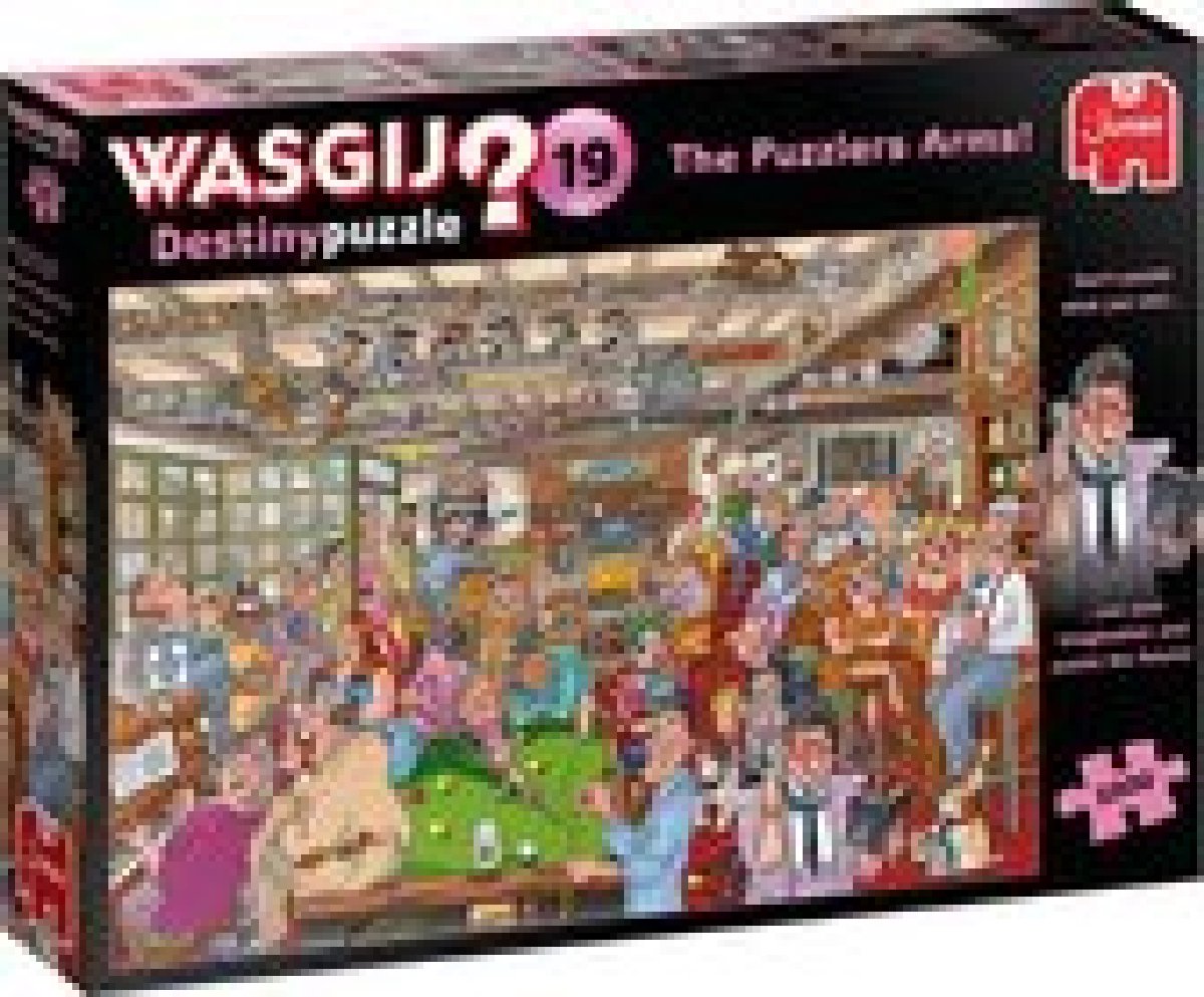 Wasgij Destiny 19 Caf√© De Puzzelhoek! puzzel - 1000 Stukjes