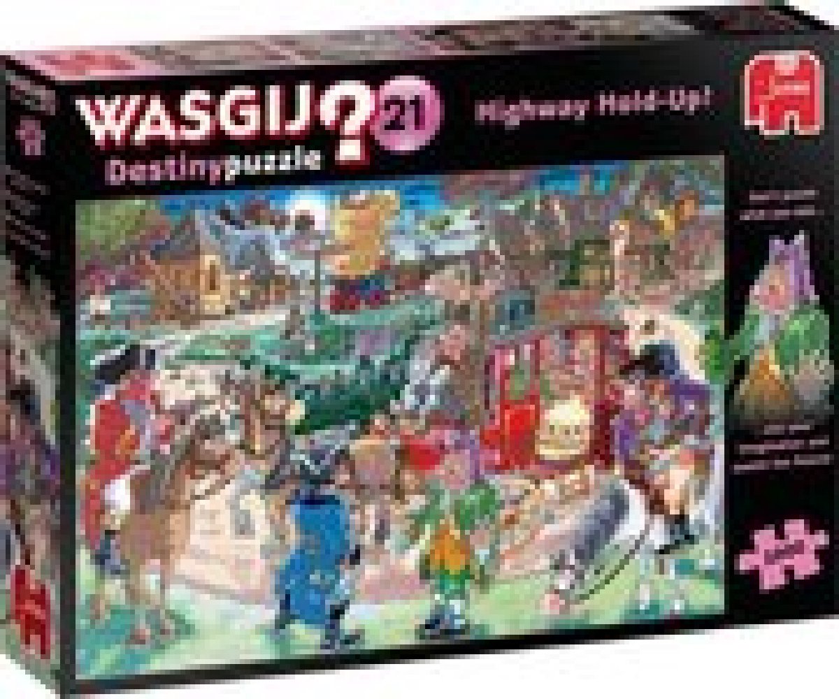 Wasgij Destiny 21 Je Geld of je Rijbewijs! puzzel - 1000 stukjes