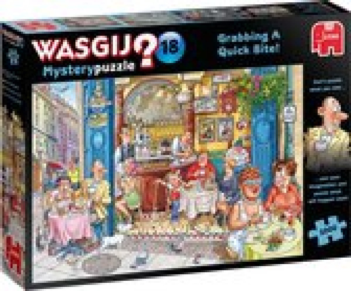 Wasgij Mystery 18 Een Snelle Hap! puzzel - 1000 stukjes