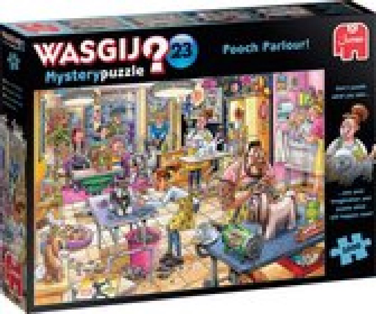 Wasgij Mystery 23 Hondentrimsalon 1000 stukjes - Legpuzzel