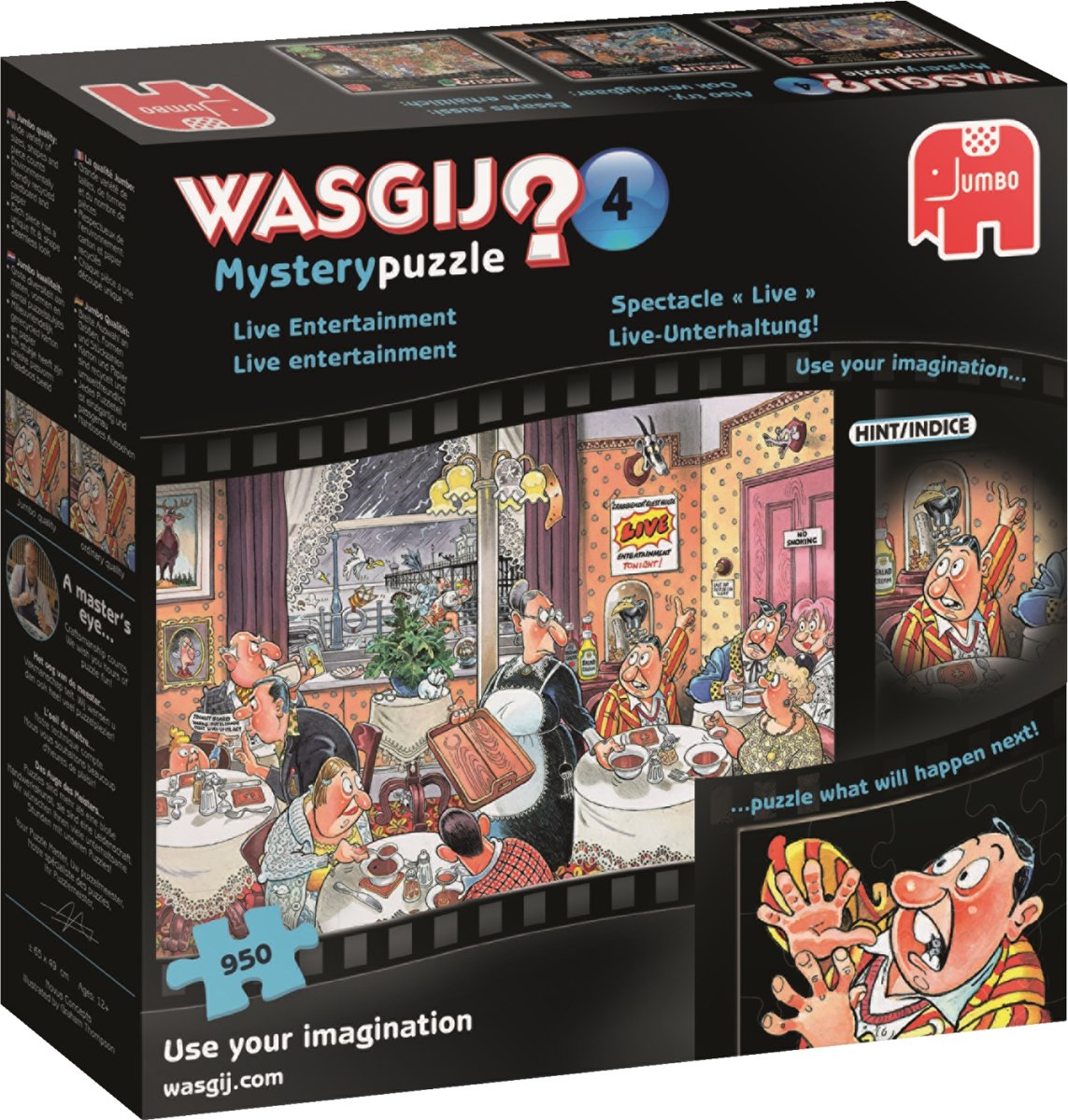 Wasgij Mystery 4 Legpuzzel 950 stuk(s)