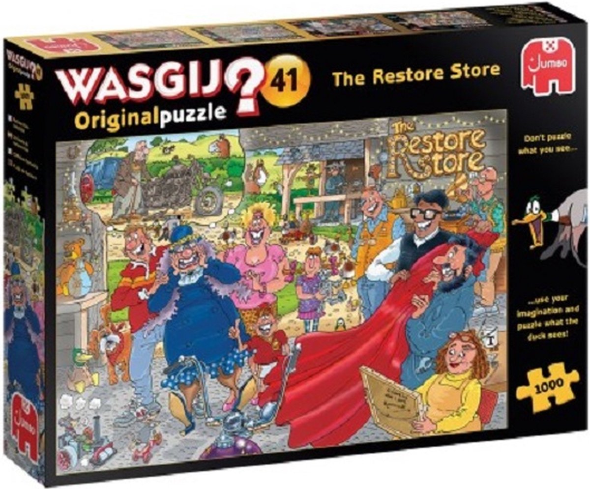 Wasgij Original 41 The Restore Store - Legpuzzel 1000 stukjes