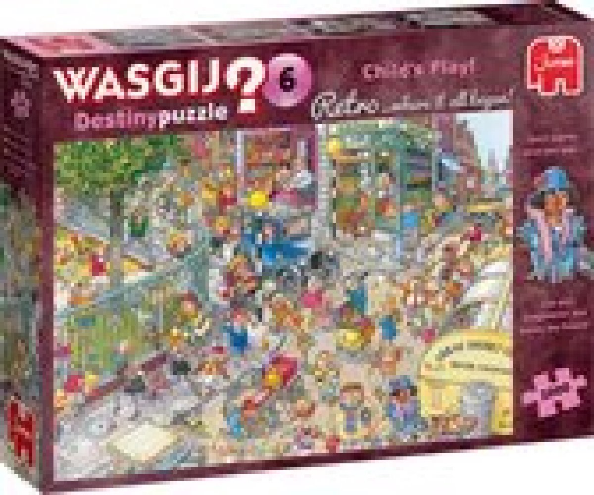 Wasgij Retro Destiny 6 Kinderspel puzzel - 1000 stukjes