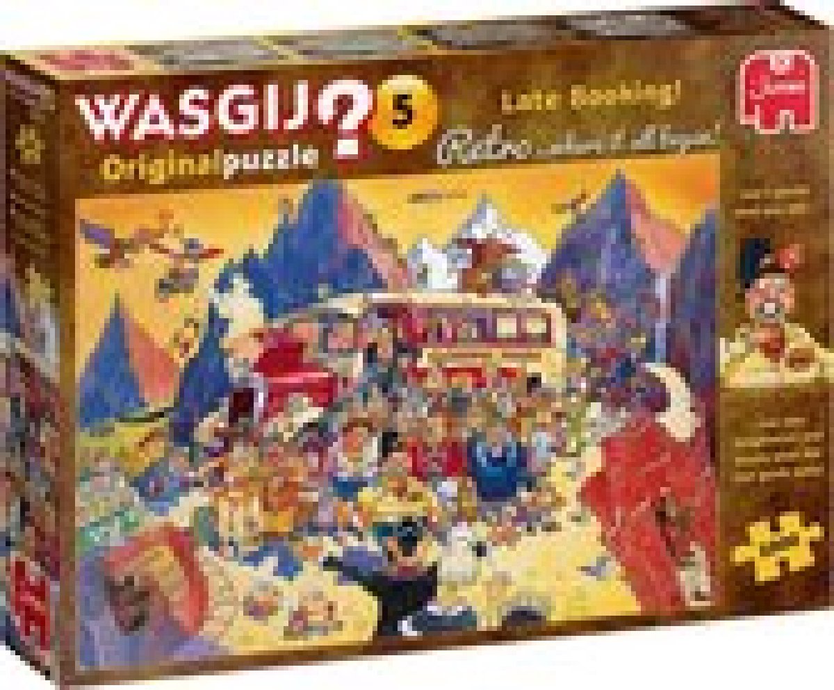 Wasgij Retro Original 5 Last-minute Boeking! puzzel - 1000 stukjes