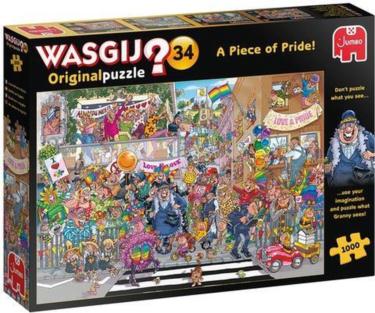 legpuzzel Wasgij Original 34 A Piece Of Pride 1000 stukjes