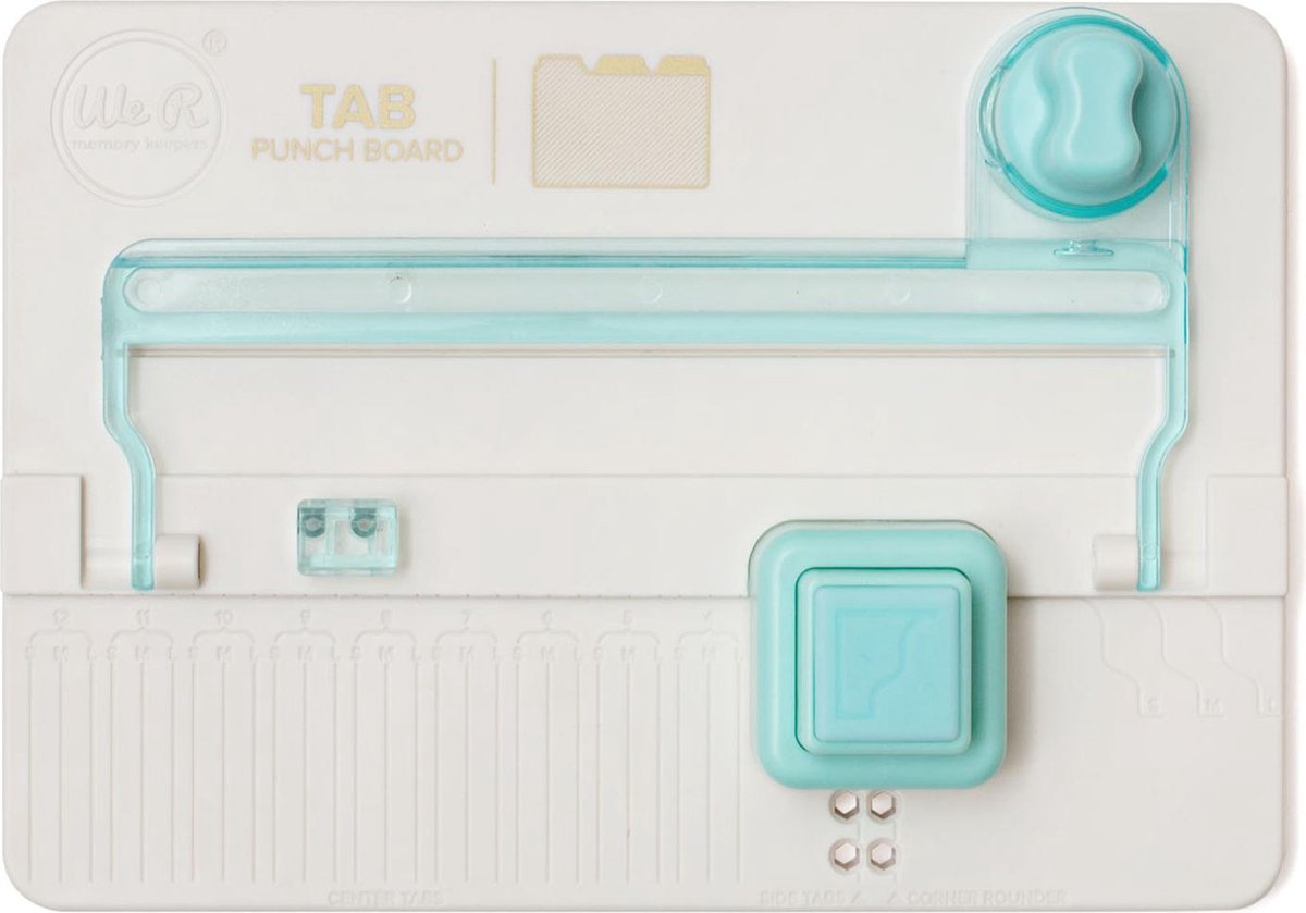 We R Memory Keepers Tab Punch Board