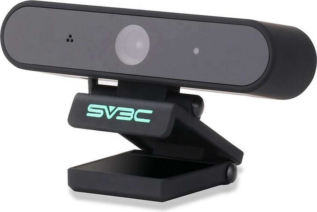 Webcam met microfoon & cover op PC- Full HD met webcamcover & Tripod- Geschikt voor Windows, Apple & Android Laptop