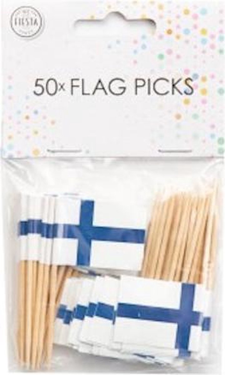    s Finland 8 Cm Papier/hout 50 Stuks