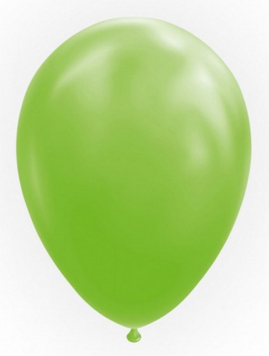 ballonnen 30,5 cm latex limegroen 50 stuks