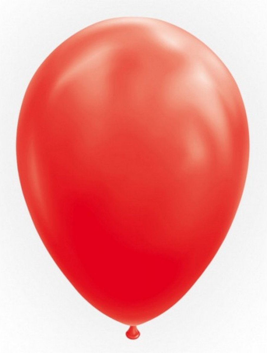 ballonnen 30,5 cm latex rood 100 stuks