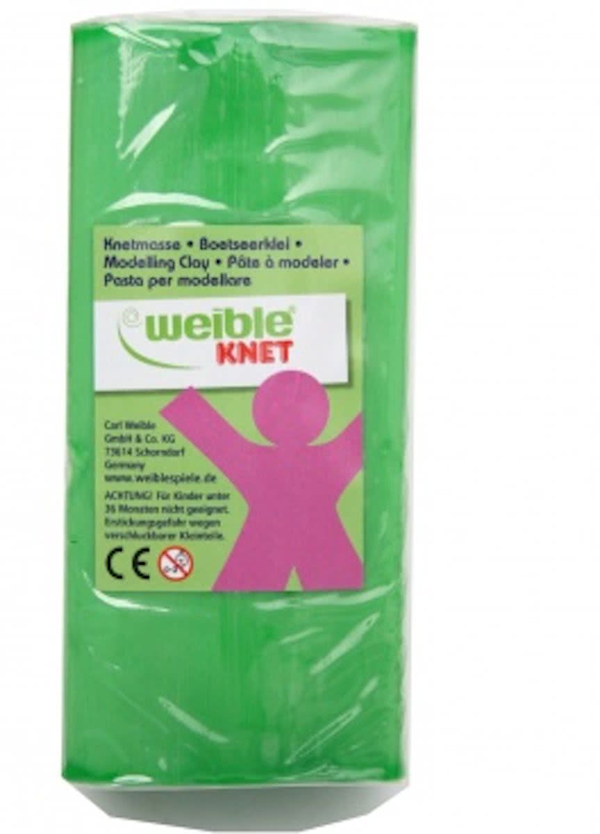 Weible Knet Fantasie Klei Blokvorm Licht Groen - 500 Gram