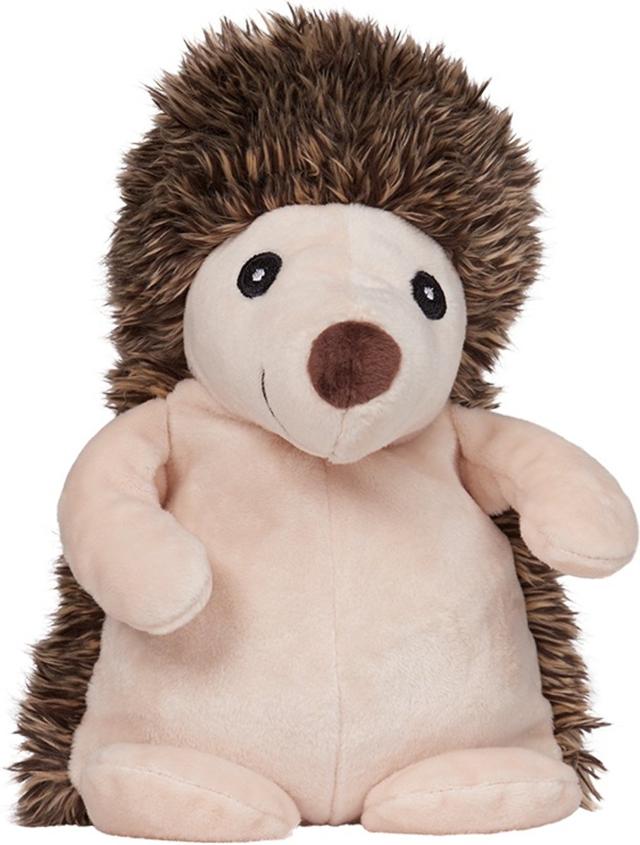 Welliebellies Magnetronknuffel Egel Groot 35 Cm Bruin