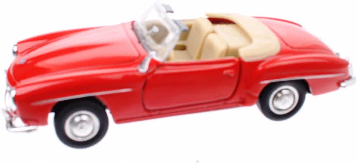 Goki Metalen mercedes-benz 190 sl (1955): rood