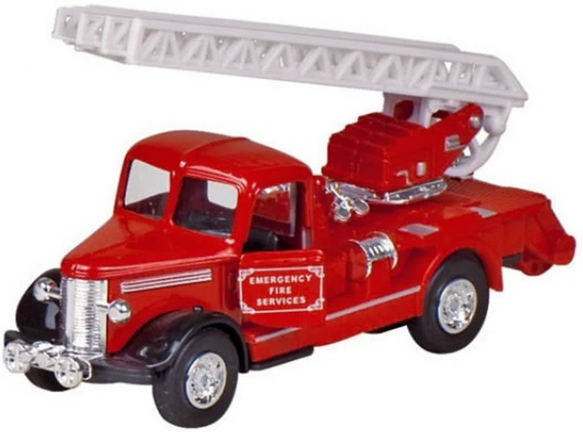 Nex Metalen brandweer: ladderwagen 13,5 cm