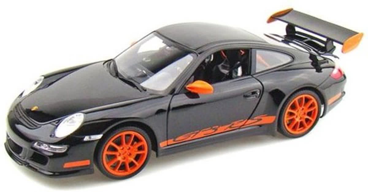 Porsche 911 (997) GT3 RS 1:18 Welly Groen/Zwarte accenten