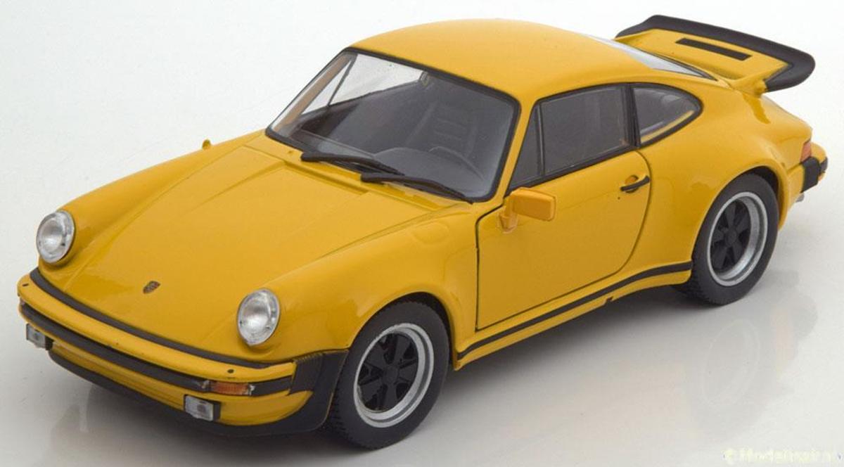 Porsche 911 Turbo 3.0 1974 Geel 1-24 Welly