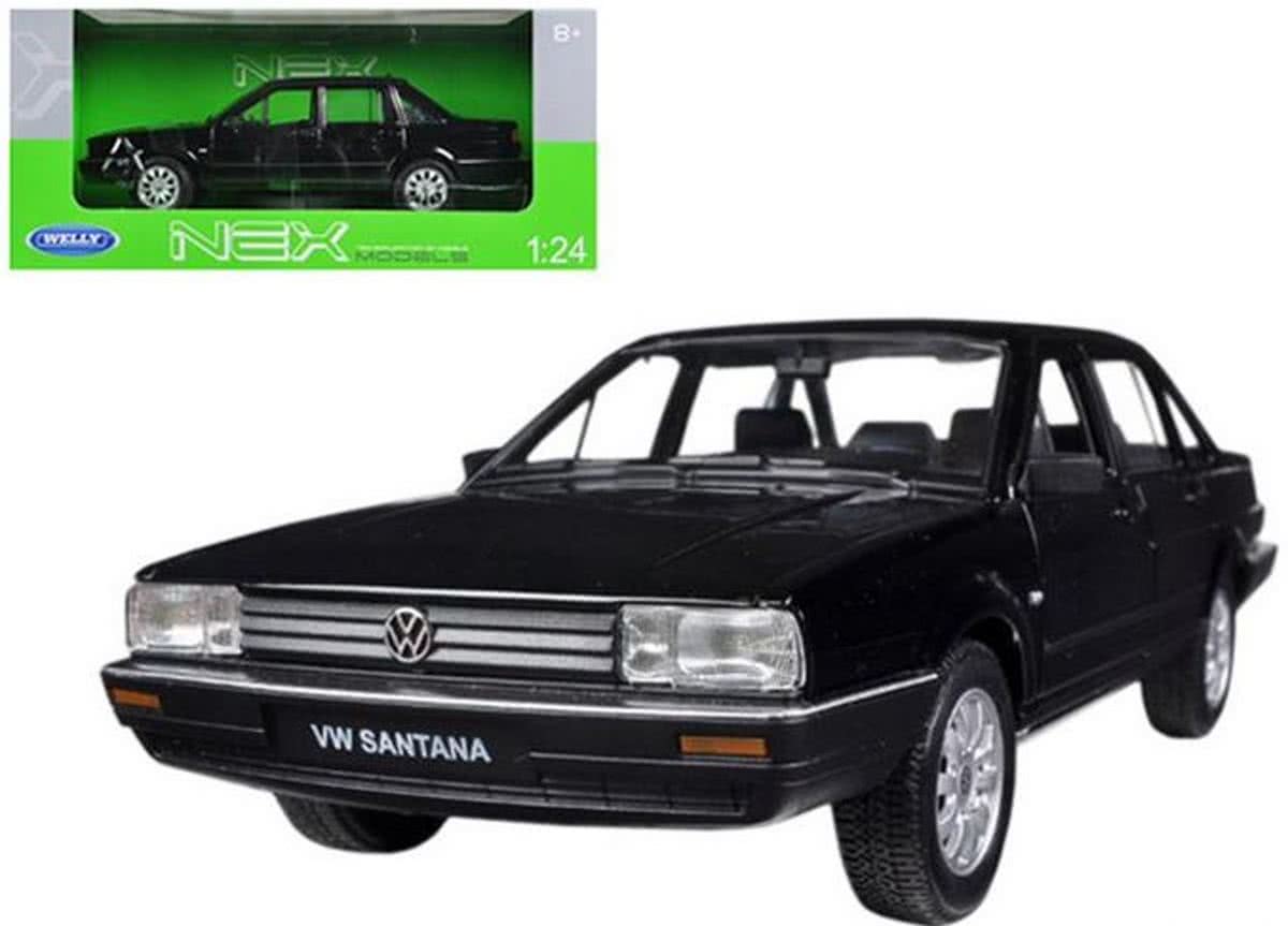 Volkswagen Santana 1:24 Welly 24036W Zwart