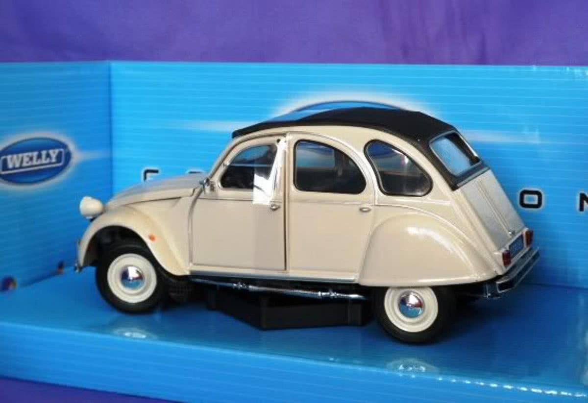 Welly Citroën 2CV Charleston 1966 Paars 1/24