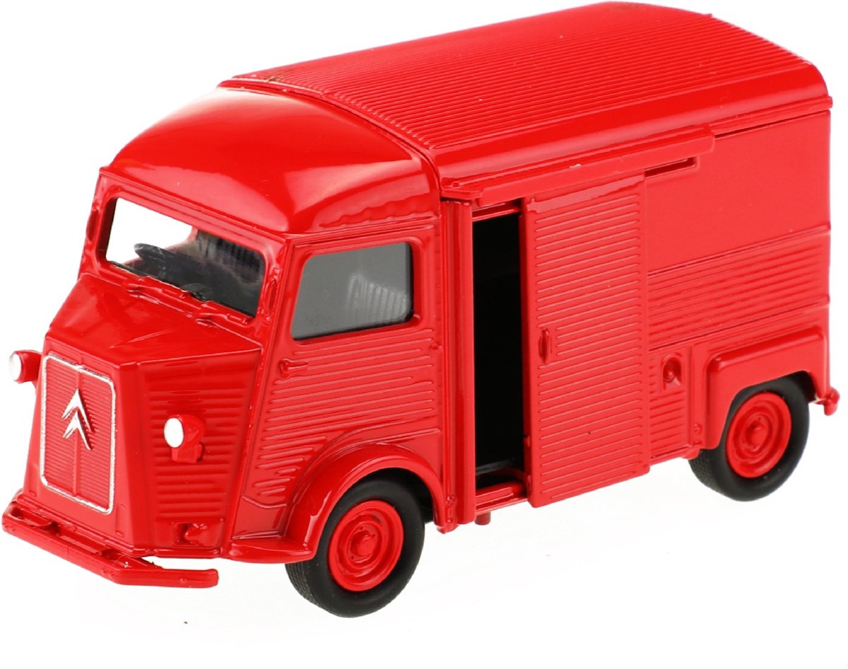 Welly Citroën Type H 4 Bus 10,5cm Rood