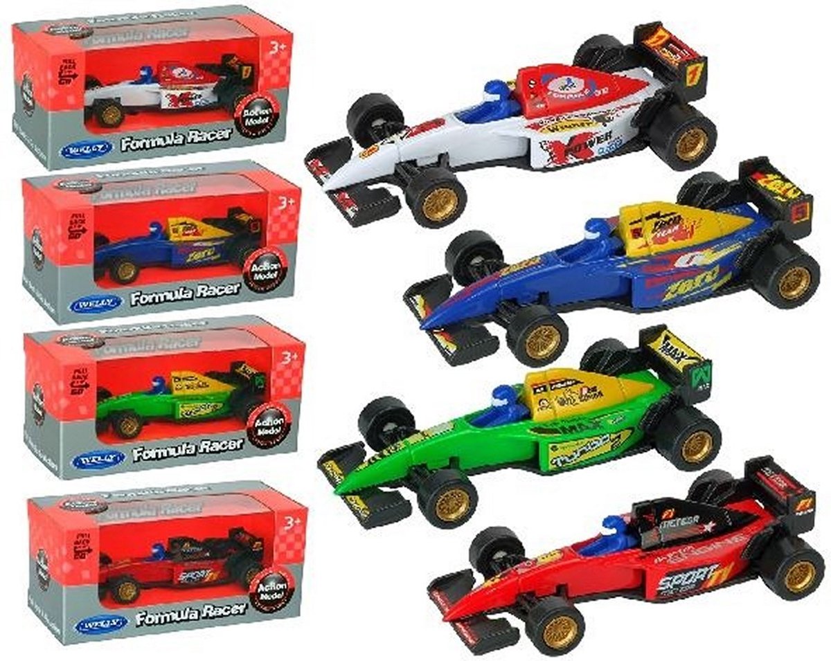 Welly Formule Racer Assorti