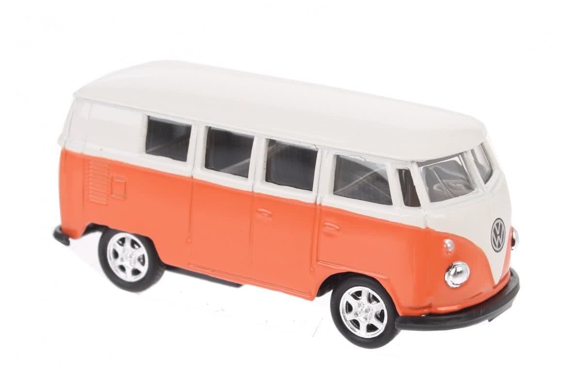 Welly Metalen Volkswagen Bus (1962): Oranje