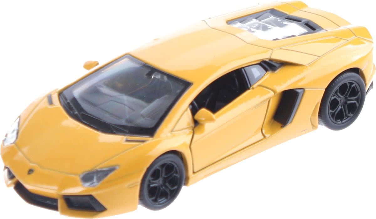 Welly Miniatuur Lamborghini Aventador Geel