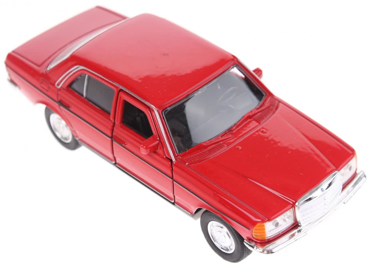 Welly Schaalmodel Mercedes-benz W123 Rood