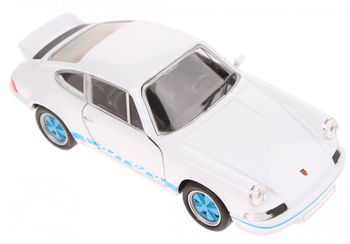 Welly Schaalmodel Porsche 73 Carrera Rs Wit/blauw