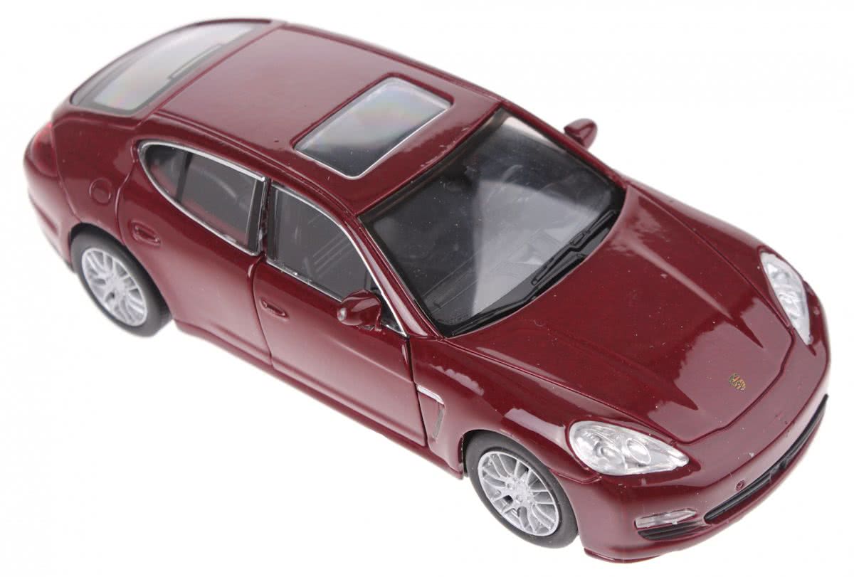 Welly Schaalmodel Porsche Panamera S Rood