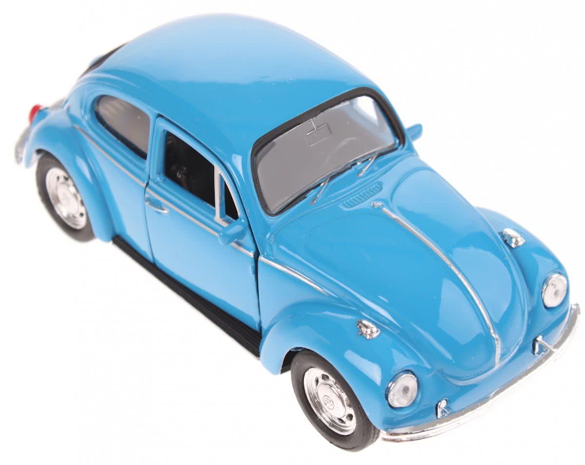 Welly Schaalmodel Volkswagen Kever Die-cast Blauw