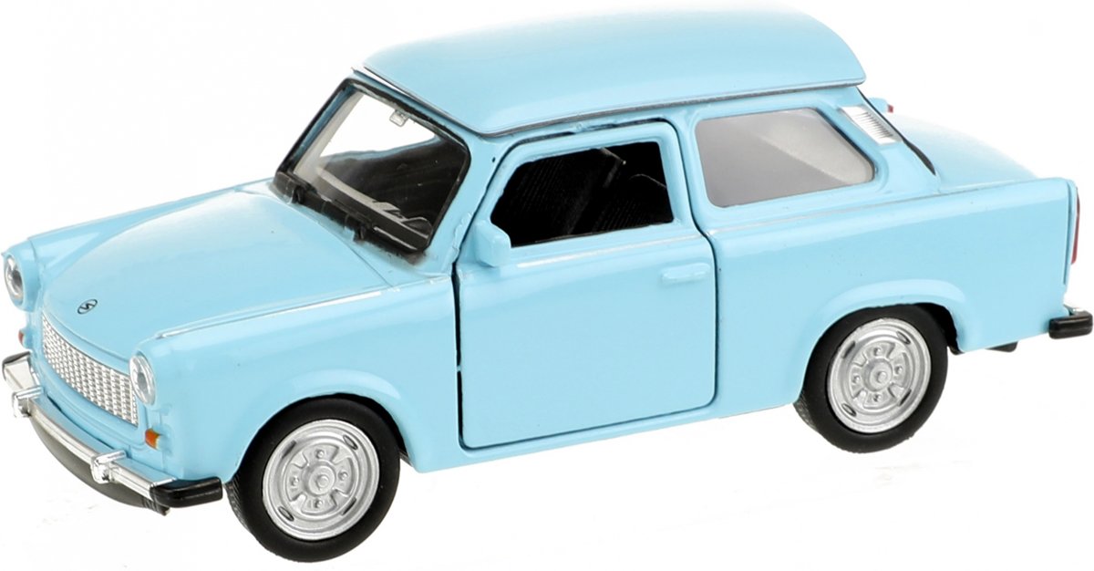 Welly Trabant Auto Lichtblauw 10,5 Cm