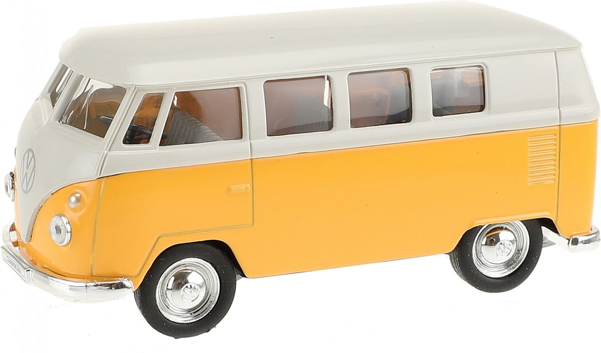 Welly Volkswagen Bus Geel 10,5 Cm