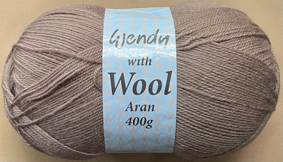 WOL-GAREN-ARAN WITH WOOL 5505 - 400 GRAM-PER STUK-BREIEN & HAKEN.