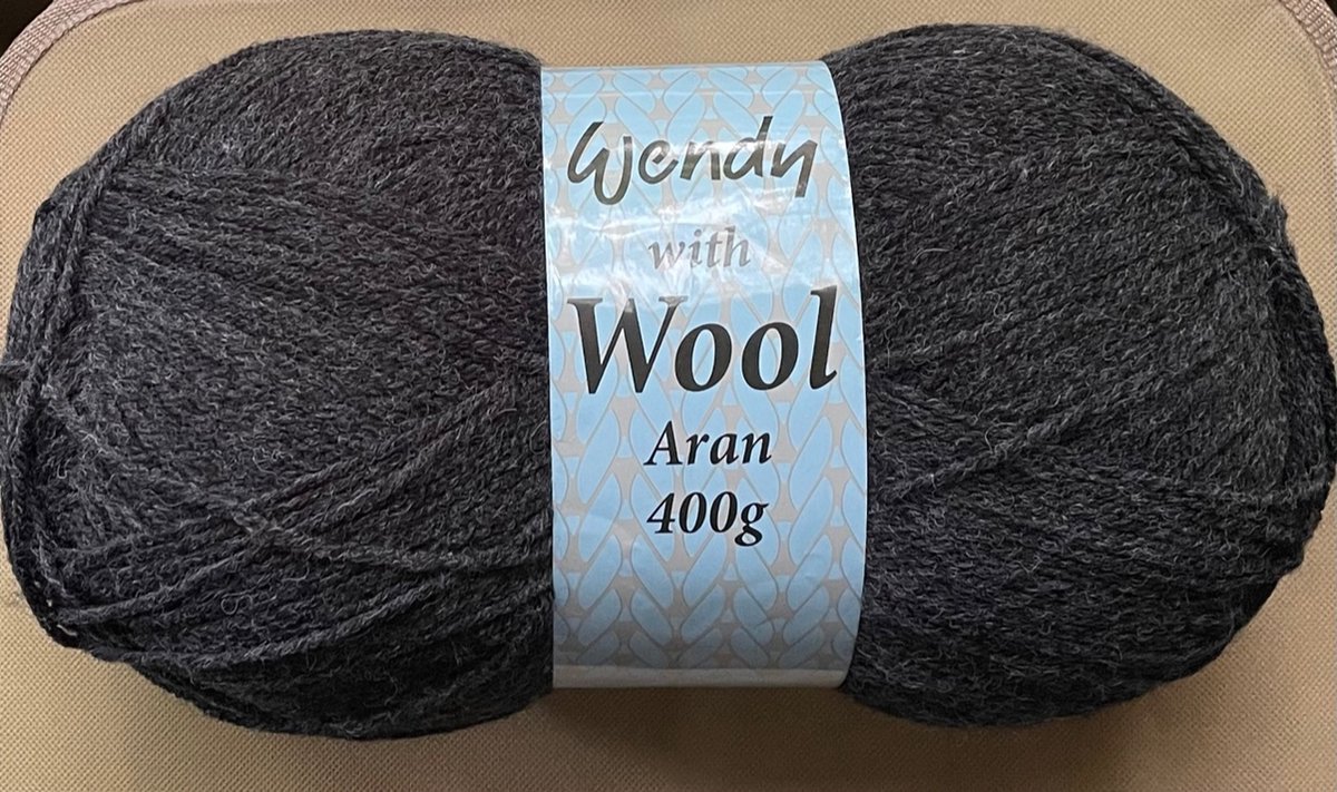 WOL-GAREN-ARAN WITH WOOL 5521 - 400 GRAM-PER STUK-BREIEN & HAKEN.