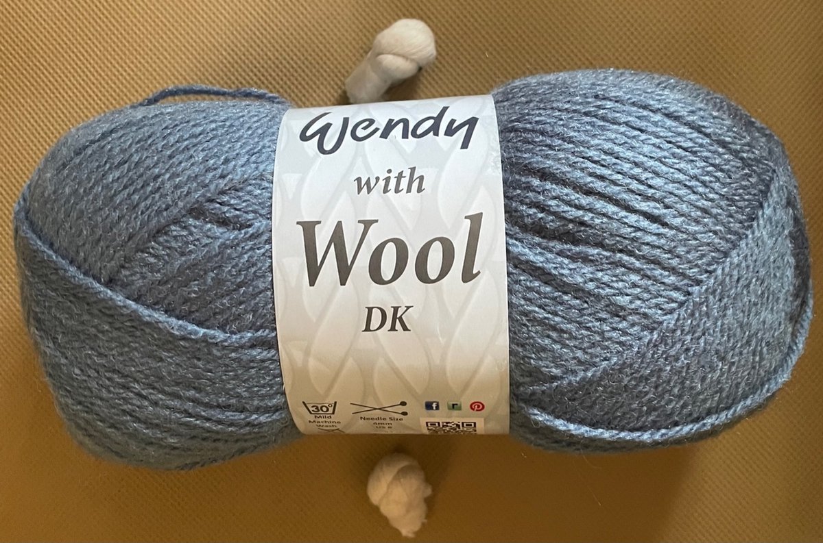 WOL-GAREN-WENDY WITH WOOL 5306-BREIEN-HAKEN-PER 5 STUKS.