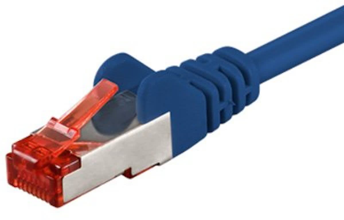 Wentronic 68272 - Cat 6 UTP-kabel - RJ45 - 10 m - Blauw