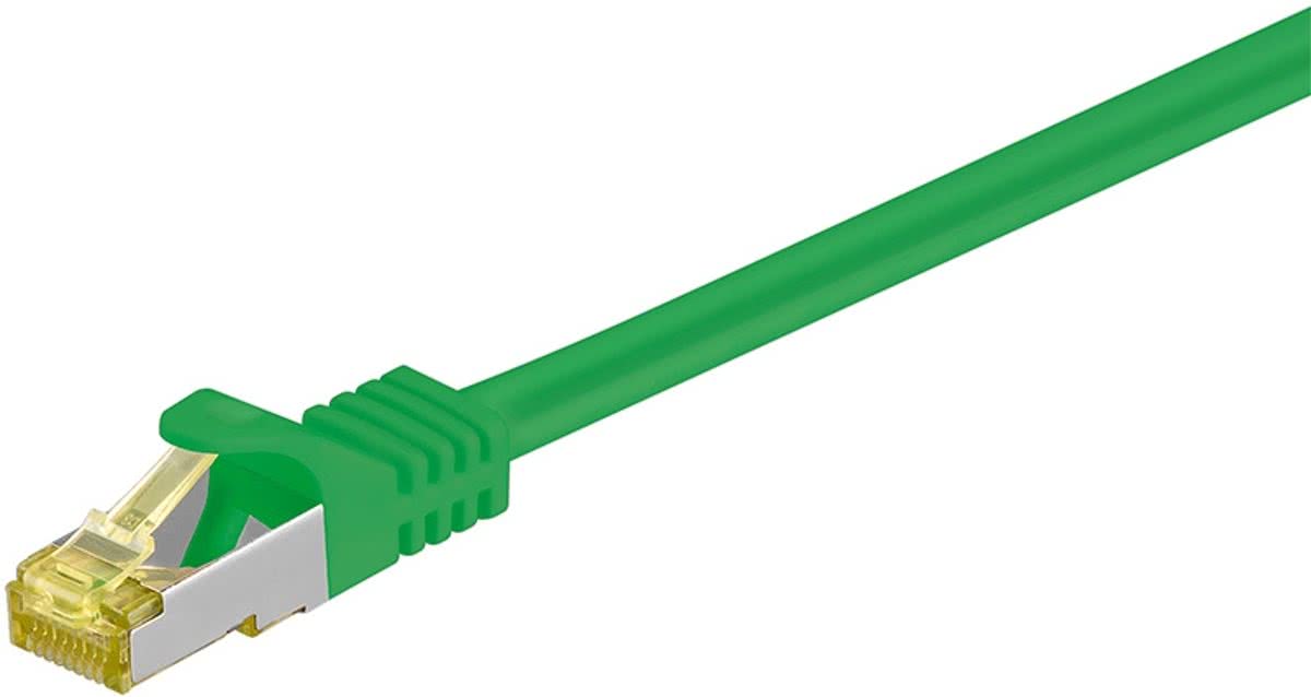 Wentronic 91613 - Cat 7 STP-kabel - RJ45 - 3 m - Groen