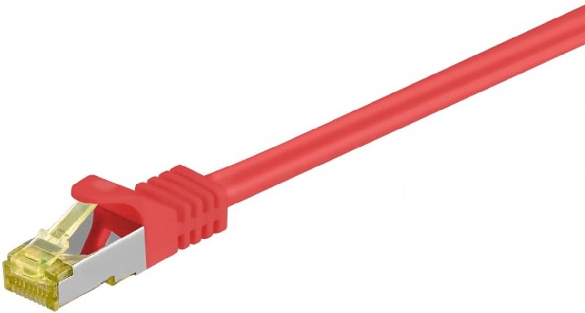 Wentronic 91661 - Cat 6 STP-kabel - RJ45 - 20 m - Rood