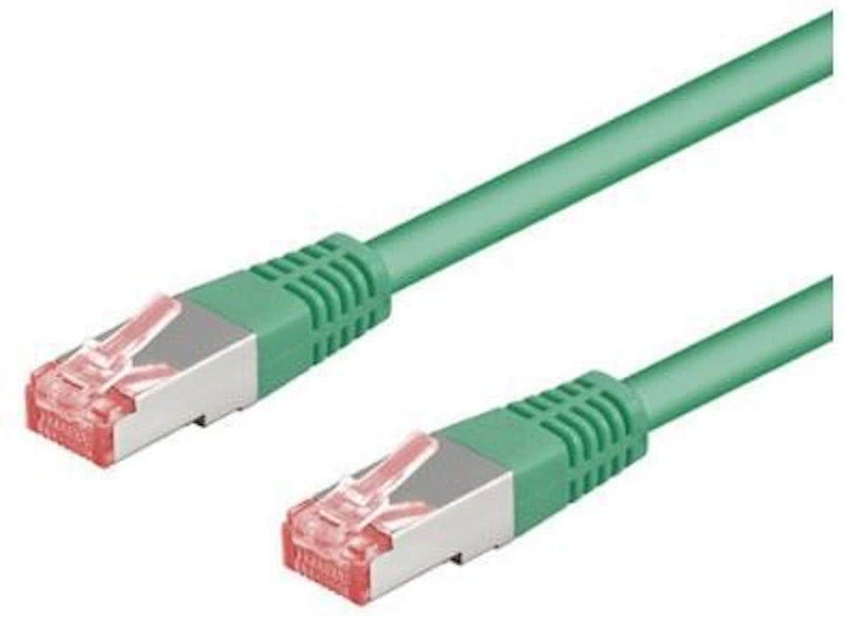 Wentronic 95514 - Cat 6 UTP-kabel - RJ45 - 5 m - Groen