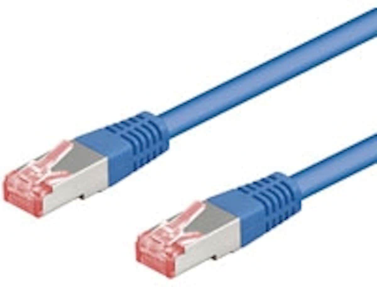 Wentronic CAT 6-1500 SSTP PIMF Blue 15m 15m Blauw netwerkkabel