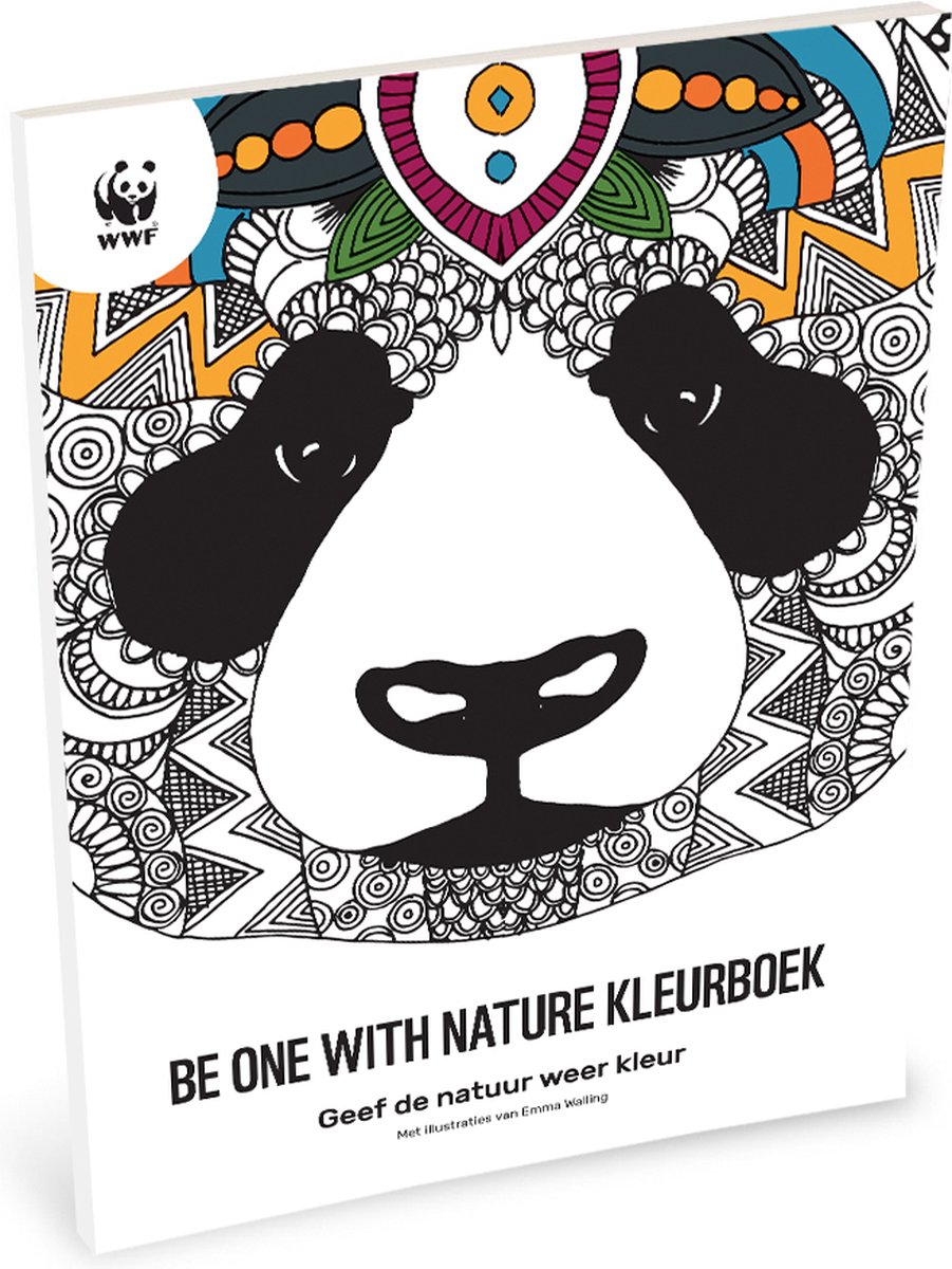 WWF Be one with nature kleurboek voor volwassenen