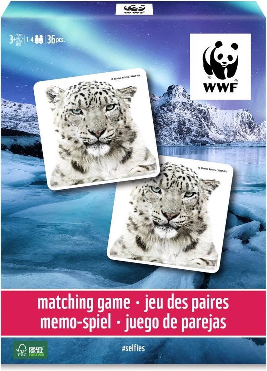 WWF Memory spel - dierenselfies