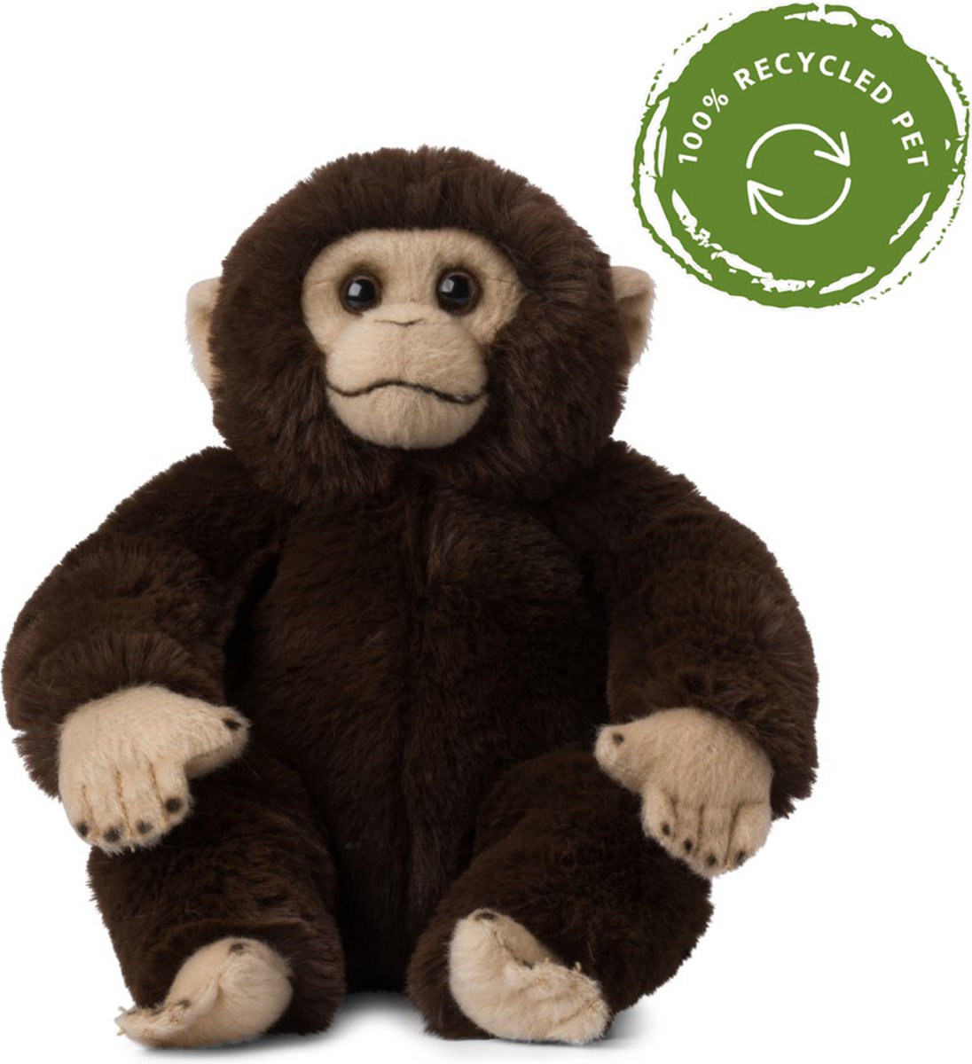 WWF-knuffel ECO Chimpansee - 23 cm - 100% gerecycled PET