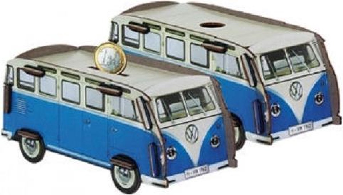 Werkhaus - Spaarpot - VW T1 - Blauw