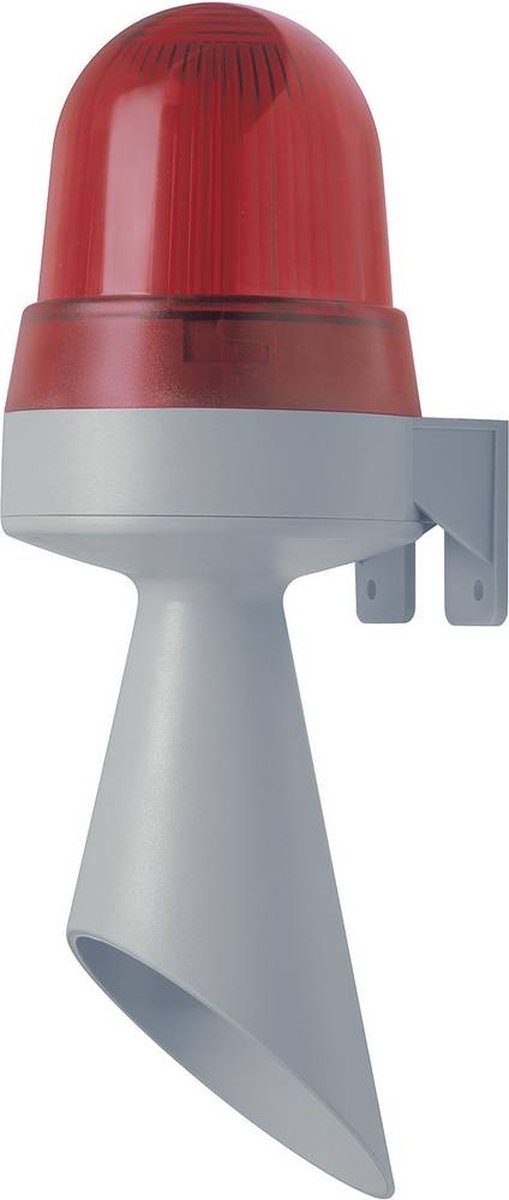 Werma Signaltechnik Combi-signaalgever 425.120.75 Rood Flitslicht 24 V/AC, 24 V/DC 98 dB