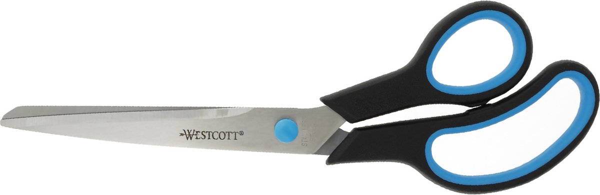 Westcott scharenset - Easy grip - 3delig 14/20/24 - RVS - zwart/blauw - AC-E90032