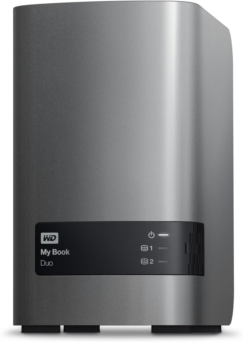 WD Book Duo - Externe harde schijf - 4 TB