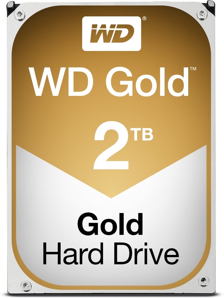 WD Gold - Interne harde schijf - 2 TB