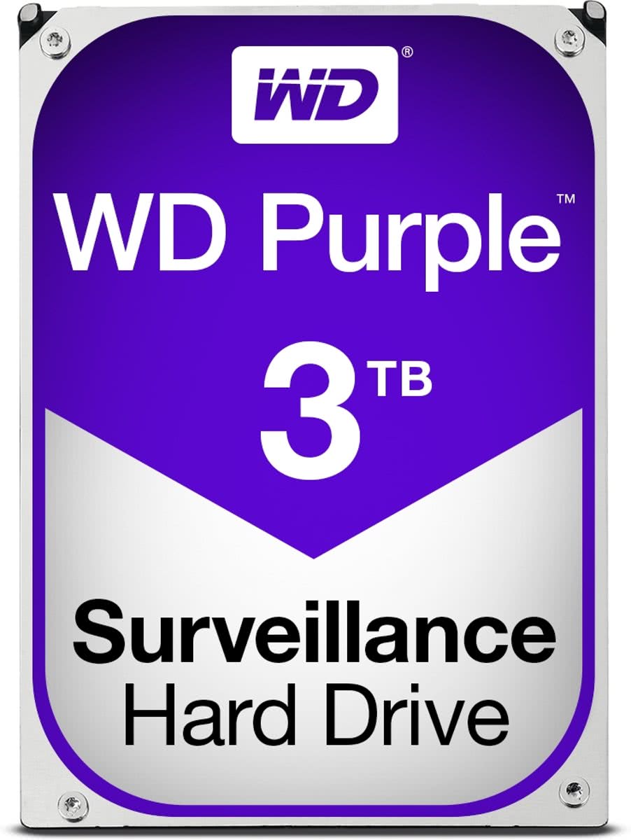 WD Purple - Interne harde schijf - 3 TB