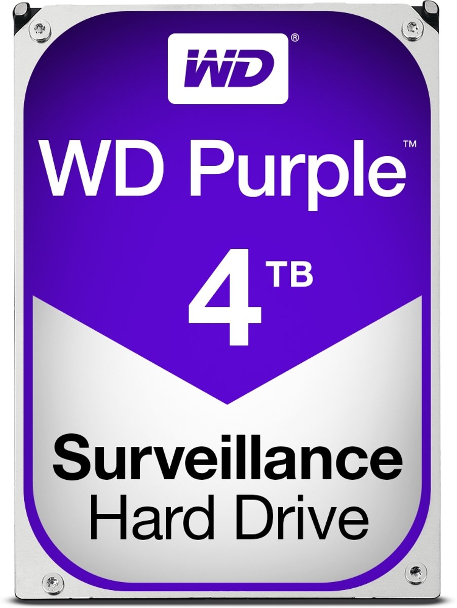 WD Purple - Interne harde schijf - 4TB